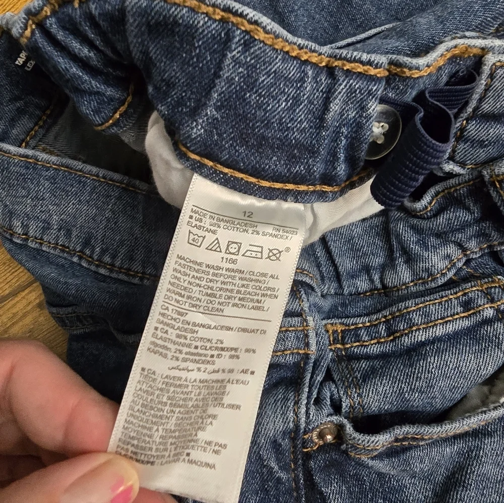 Boys Old Navy Denim Blue Jeans Size 12